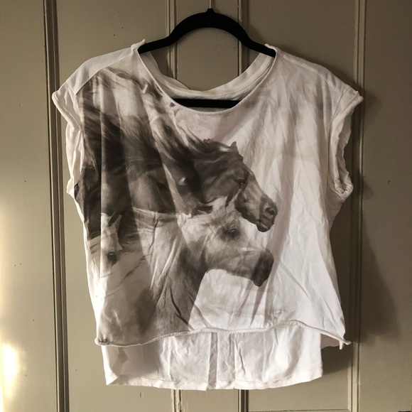 Saints Horse Crop Tee | Poshmark